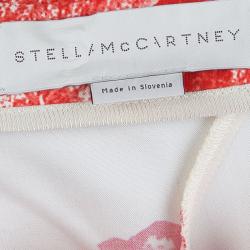 Pre Owned تنورة ستيلا مكارتني حرف A حرير كريمي مورد M
