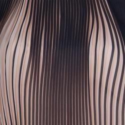 Pre Owned Stella McCartney Pink and Black Plisse Sleeveless Top XS