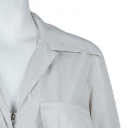 Pre Owned Stella McCartney Light Grey Jumpsuit M