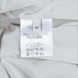 Pre Owned Stella McCartney Light Grey Jumpsuit M
