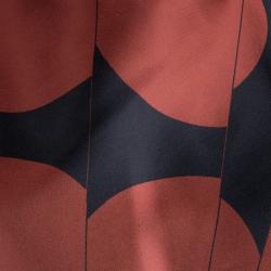 Pre Owned توب ستيلا مكارتني حرير أحمر منقط L