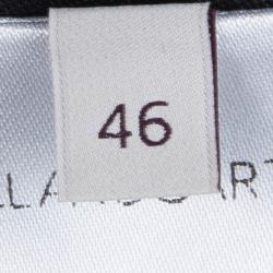 Pre Owned توب ستيلا مكارتني حرير أحمر منقط L