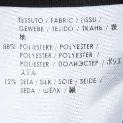 Pre Owned توب ستيلا مكارتني حرير أحمر منقط L