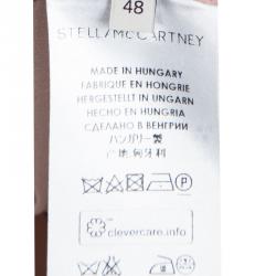 Pre Owned Stella McCartney Blush Pink Mandarin Collar Silk Shirt L