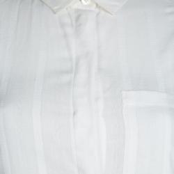 Pre Owned قميص ستيلا مكارتني قطن أبيض بلا أكمام XS