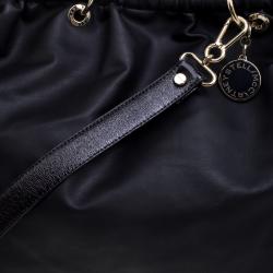 مملوكة مسبقًا Stella McCartney Black Leather Shopper Tote