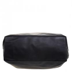 مملوكة مسبقًا Stella McCartney Black Leather Shopper Tote