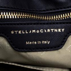 مملوكة مسبقًا Stella McCartney Black Leather Shopper Tote