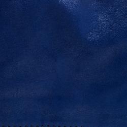 مملوكة مسبقًا Stella McCartney Blue Faux Leather Falabella Foldover Clutch
