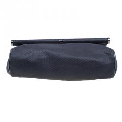 Pre Owned Stella McCartney Gray Leather Graphite Vegan Chain Shoulder Bag