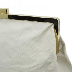 Pre Owned حقيبة كلتش ستيلا مكارتني ديزي كانفاس بيج كبيرة