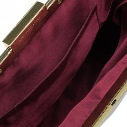 Pre Owned حقيبة كلتش ستيلا مكارتني د يزي كانفاس بيج كبيرة