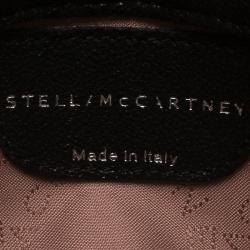 مملوكة مسبقًا حقيبة ستيلا مكارتني فالابيلا شاغي دير قلاب جلد صناعي مبطنة سوداء
