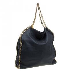 Pre Owned حقيبة ستيلا مكارتني فالابالا جلد صناعي أسود كبيرة