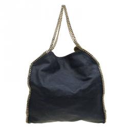 Pre Owned حقيبة ستيلا مكارتني فالابالا جلد صناعي أسود كبيرة