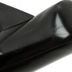 Pre Owned Stella McCartney Black Vanessa Mules Size 38