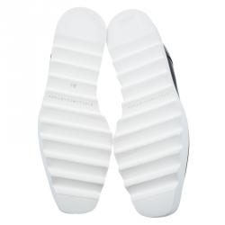 Pre Owned حذاء ستيلا مكارتني ديربي أليس  بنعل سميك جلد صناعي أسود مقاس 36.5