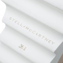 Pre Owned حذاء ستيلا مكارتني ديربي أليس  بنعل سميك جلد صناعي أسود مقاس 36.5