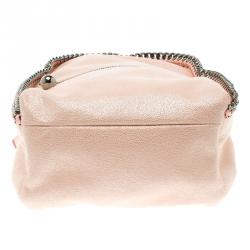 Pre Owned Stella McCartney Pink Faux Leather Falabella Backpack