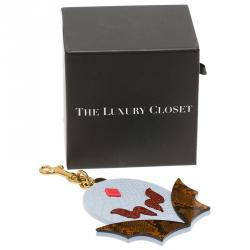 Pre Owned Stella McCartney Girl Superhero Keyring