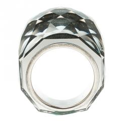 Swarovski Nirvana Crystal Silver Plated Ring