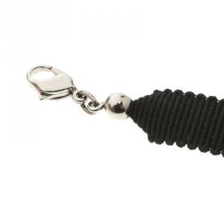 Pre Owned Swarovski Blue Crystal And Ribbon Choker Necklace