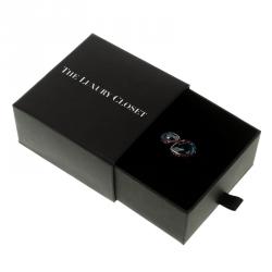 Swarovski Multicolor Crystal Studded Ring Size 52