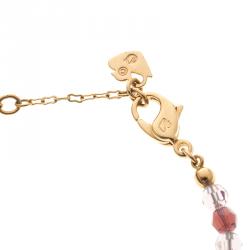Swarovski Multicolor Crystal Gold Tone Bracelet