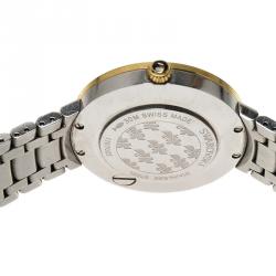 Pre Owned Swarovski White Stainless Steel Lovely Crystal Women's Wristwatch 35MM