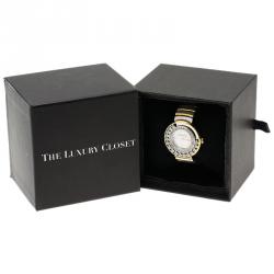 Pre Owned Swarovski White Stainless Steel Lovely Crystal Women's Wristwatch 35MM
