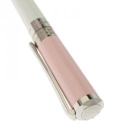 S.T. Dupont Audrey Hepburn Limited Edition Liberté Pearly White & Pink Lacquer Ballpoint Pen