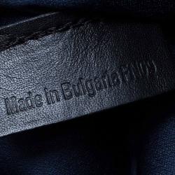 S.T. Dupont Black Textured Fabric Laptop Bag w/ Battery Pouch