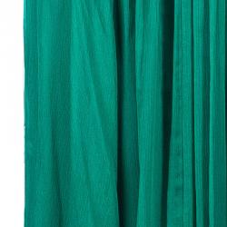 Tadashi Shoji Zardozi Embroidered Green Gathered Gown L