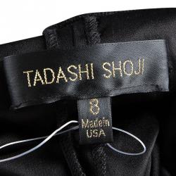 Pre Owned فستان سهرة تداشي شوجي NYFW خريف 2014 مزخرف بلا أكمام M