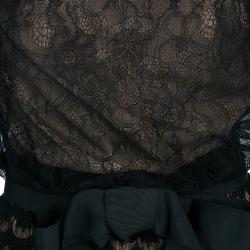 مملوكة مسبقًا Tadashi Shoji Mixed Lace Sheath Dress M