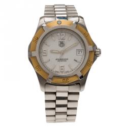 Tag Heuer White Stainless Steel Classic Women's Wristwatch 37MM