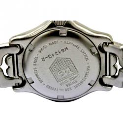 Pre Owned Tag Heuer Grey Stainless Steel Sel Women's Wristwatch 28MM