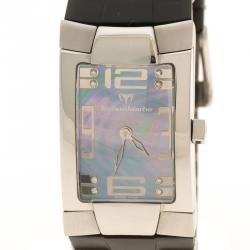 Pre Owned Technomarine Mother of Pearl Stainless Steel  Women's Wristwatch 24 mm