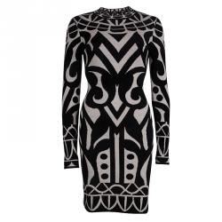 Temperley London Jacquard Knit Long Sleeve Jani Dress S