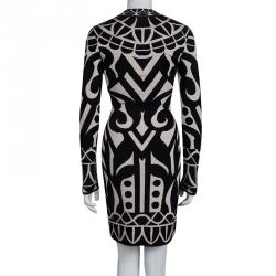 Temperley London Jacquard Knit Long Sleeve Jani Dress S