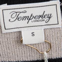 Temperley London Jacquard Knit Long Sleeve Jani Dress S