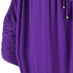 Pre Owned Temperley London Drawstring Cutout Detail Top M