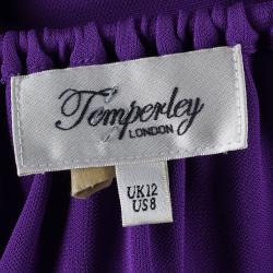 Pre Owned Temperley London Drawstring Cutout Detail Top M