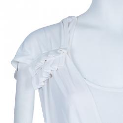 Temperley Offwhite Sleeveless Dress L