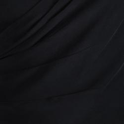 مملوكة مسبقًا فستان تمبرلي لندن دانتيل أسود أبليكات مزينة L