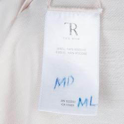 Pre Owned The Row Blush Pink Long Sleeve Buttondown Shirt M