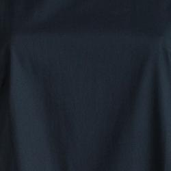 Pre Owned The Row Prussian Blue Cotton Sleeveless Maxi Dress S