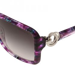 Pre Owned Tiffany & Co. Purple Gradient TF4066 Square Sunglasses
