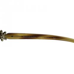 Pre Owned Tiffany & Co. Brown 4068 Butterfly Wrap Sunglasses