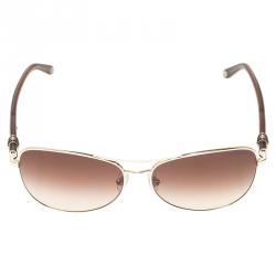 Tiffany & Co. Gold 3036 Aviator Sunglasses